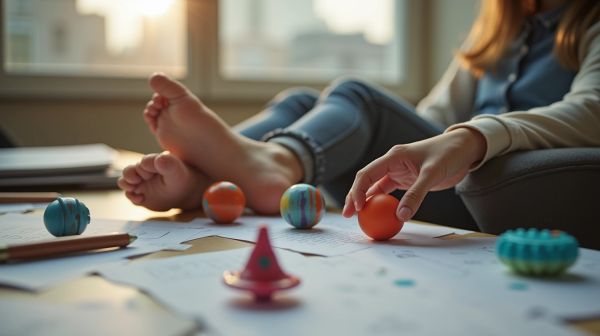 Comprendre l'usage des fidget toys pour réduire le stress